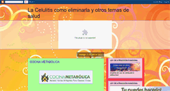 Desktop Screenshot of eliminarlacelulitisdefinitivo.blogspot.com