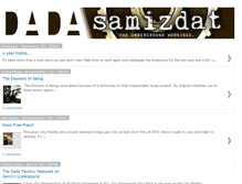 Tablet Screenshot of dadasamizdat.blogspot.com