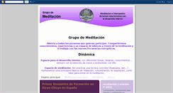 Desktop Screenshot of grupodemeditacion.blogspot.com