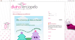 Desktop Screenshot of divinoterciopelo.blogspot.com