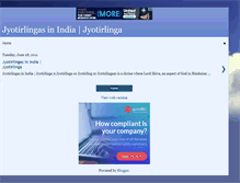 Tablet Screenshot of jyotirlingasinindia1.blogspot.com