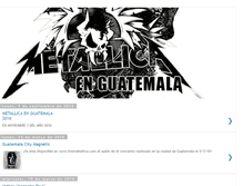 Tablet Screenshot of metallicapl.blogspot.com