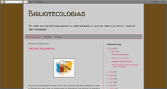 Desktop Screenshot of bibliotecologias.blogspot.com