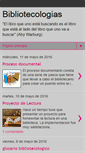 Mobile Screenshot of bibliotecologias.blogspot.com