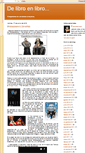 Mobile Screenshot of delibroenlibro-lamemmour.blogspot.com