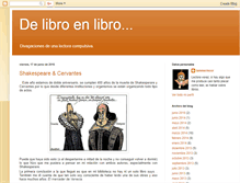 Tablet Screenshot of delibroenlibro-lamemmour.blogspot.com