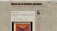 Desktop Screenshot of diarioperplejo.blogspot.com