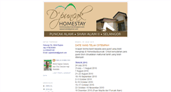 Desktop Screenshot of homestaydipuncak.blogspot.com