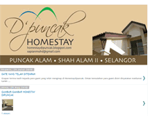 Tablet Screenshot of homestaydipuncak.blogspot.com