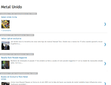 Tablet Screenshot of metalunido.blogspot.com
