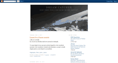 Desktop Screenshot of dream-x-catcher.blogspot.com