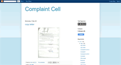 Desktop Screenshot of complaint688.blogspot.com