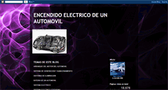 Desktop Screenshot of encendidoelectricodeunautomovil.blogspot.com