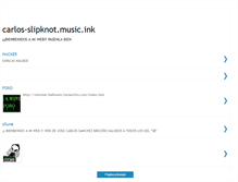 Tablet Screenshot of carlitos-webmusic.blogspot.com