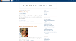 Desktop Screenshot of claudiaschiffersextape.blogspot.com