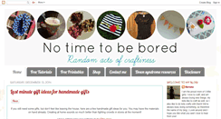 Desktop Screenshot of notime2bbored.blogspot.com