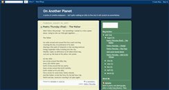 Desktop Screenshot of anotherplanet-michelle.blogspot.com