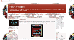 Desktop Screenshot of foxycleonaptra.blogspot.com