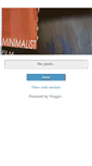 Mobile Screenshot of minimalistfilm.blogspot.com