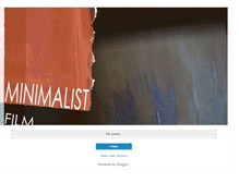 Tablet Screenshot of minimalistfilm.blogspot.com