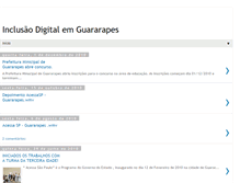 Tablet Screenshot of acessaguararapes.blogspot.com