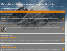 Tablet Screenshot of everydayolympian.blogspot.com