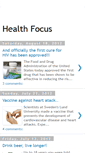 Mobile Screenshot of healthfocuss.blogspot.com