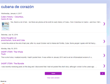 Tablet Screenshot of cubanacorazon.blogspot.com