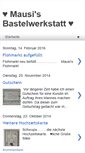Mobile Screenshot of mausi76.blogspot.com