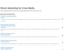 Tablet Screenshot of direct-marketing-tips.blogspot.com