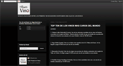 Desktop Screenshot of elbuenvinoweb.blogspot.com