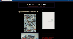 Desktop Screenshot of personalizadosval.blogspot.com