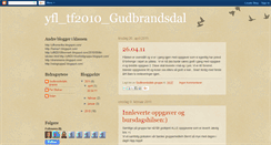 Desktop Screenshot of gudbrandsdal.blogspot.com