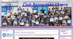 Desktop Screenshot of clubbaloncestoutrera.blogspot.com