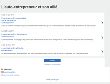 Tablet Screenshot of evoentreprendre.blogspot.com