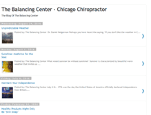 Tablet Screenshot of chicago-chiropractor.blogspot.com