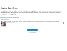 Tablet Screenshot of denisa-brazdova.blogspot.com