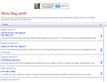 Tablet Screenshot of fars-mors-dag.blogspot.com