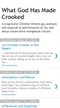 Mobile Screenshot of crookedfaith.blogspot.com