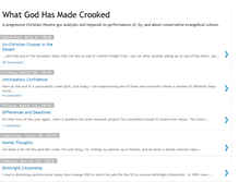 Tablet Screenshot of crookedfaith.blogspot.com