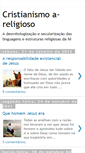 Mobile Screenshot of cristianismoa-religioso.blogspot.com