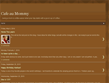 Tablet Screenshot of cafeaumommy.blogspot.com