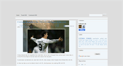 Desktop Screenshot of cristianoronaldoarea.blogspot.com