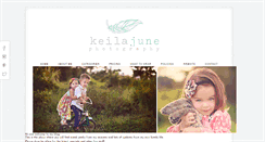 Desktop Screenshot of keilajunephotography.blogspot.com