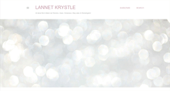 Desktop Screenshot of lannetkrystle.blogspot.com