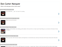 Tablet Screenshot of doncartermarquee.blogspot.com