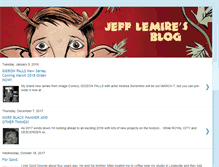 Tablet Screenshot of jefflemire.blogspot.com