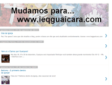 Tablet Screenshot of ieqguaicara.blogspot.com