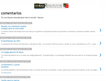 Tablet Screenshot of comentariosfbt.blogspot.com