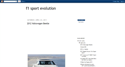 Desktop Screenshot of f1sportevolution.blogspot.com